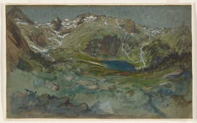 Vue du lac d