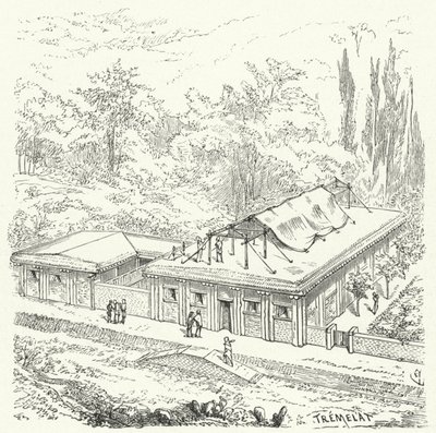 Habitations assyriennes anciennes - Eugene Emmanuel after Viollet le Duc
