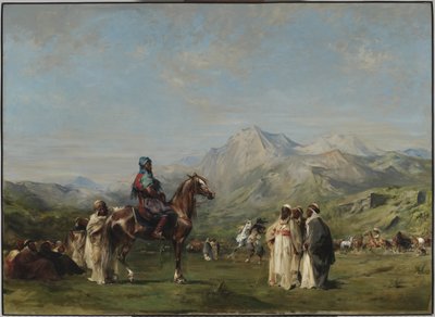 Un campement dans les montagnes de l
