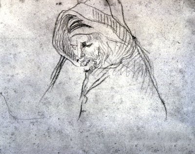 Vieil homme berbère dans le Sahel - Eugène Fromentin