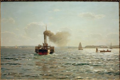 La mer Baltique près de Flensburg - Eugene Gustav Dücker