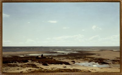 Sur la plage - Eugene Gustav Dücker
