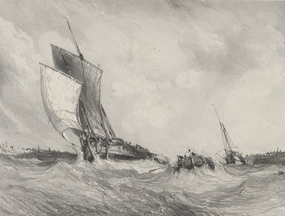 Retour au Port, 1833 - Eugene Isabey