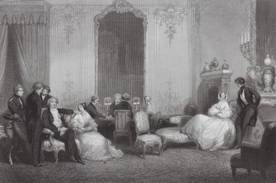 Une famille parisienne - Eugene Louis (after) Lami