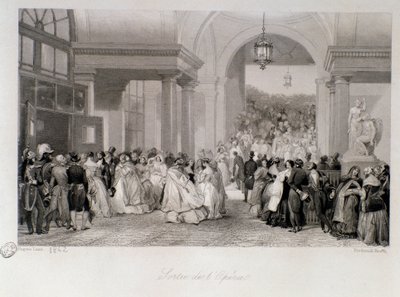 Le public à la sortie de l