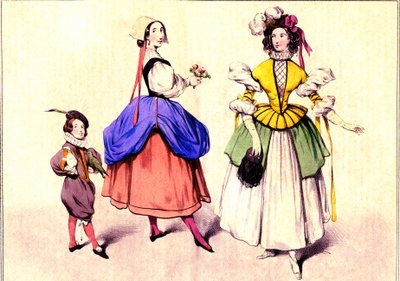 Porter un déguisement - Eugene Modeste Edmond Lepoittevin