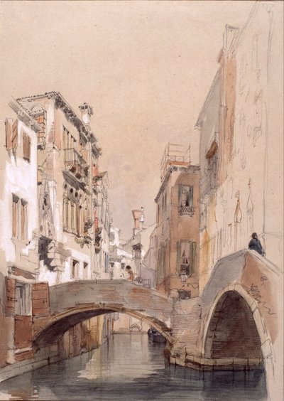 Un canal de Venise - Eugenio Lucas Velázquez