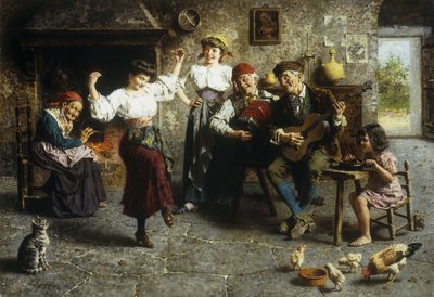 Un beau pas - Eugenio Zampighi