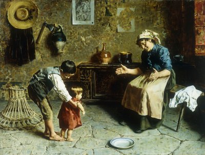 Les premiers pas - Eugenio Zampighi