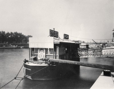 Bateau sur la Seine - Eugène Atget