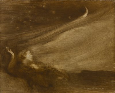 Le contemplateur - Eugène Carrière