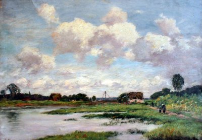 Paysage normand - Eugene Louis Boudin