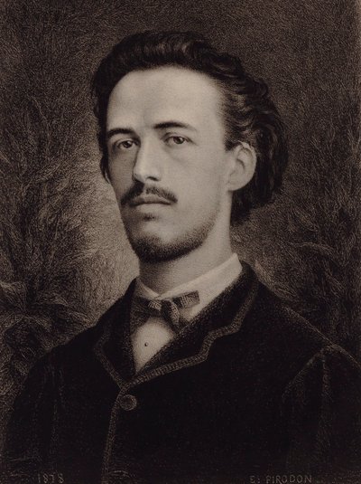 Portrait du compositeur Benjamin Godard 1849-1895, 1878 - Eugène Louis Pirodon