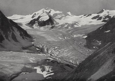 Braunschweiger Hutte, contre la Wildspitze, Pitztal (photo n/b) - European Photographer
