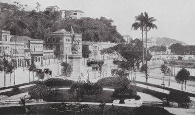 Brésil : Praca Cabral, Rio (photo n/b) - European Photographer