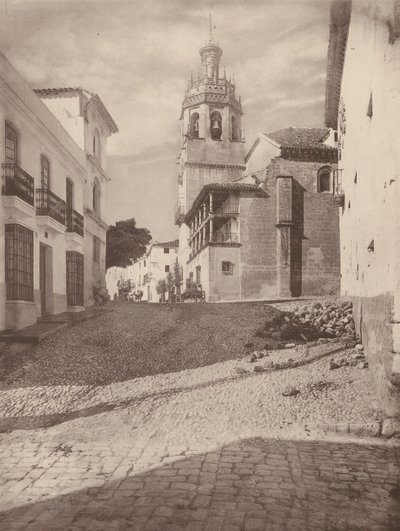 Eglise Santa Maria la Mayor, A Ronda (photo n/b) - European Photographer