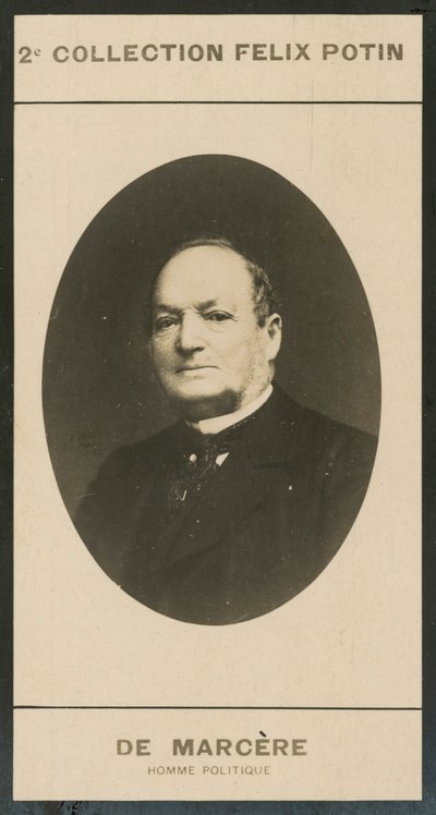 Emile-Louis-Gustave des Hayes De Marcere, Homme Politique - European Photographer