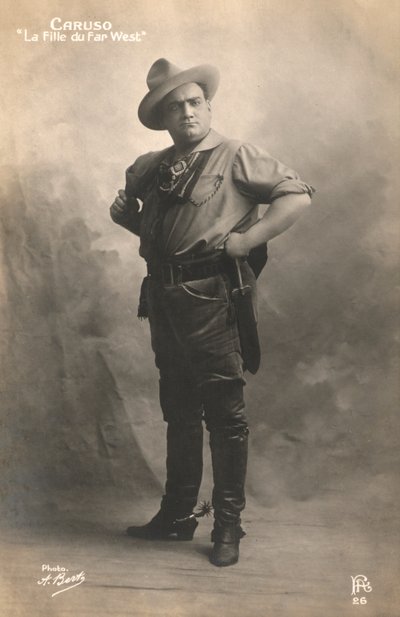 Enrico Caruso dans La Fanciulla Del West de Puccini - European Photographer