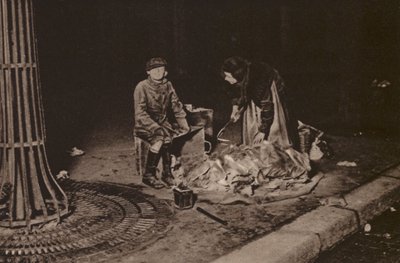 Paris : Chiffonniers ; Rag-pickers (b/w photo) - European Photographer