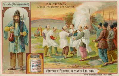 Un derviche et une danse religieuse de l