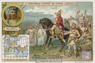 Alaric Ier, roi des Wisigoths, accepte la reddition de Rome, 410 - European School