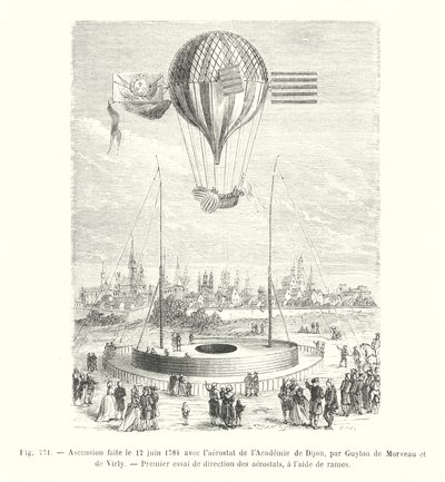 Ascension faite le 12 juin 1784 avec l