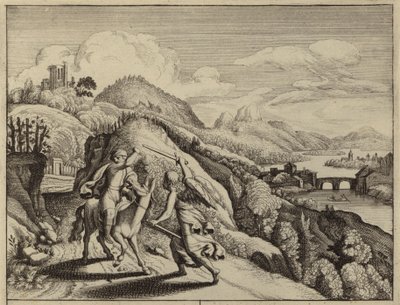 Balaam réprimandé par son âne en route vers Balak, roi de Moab - European School