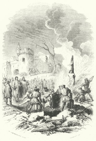 Baudouin V, comte de Hainaut, rétablissant l