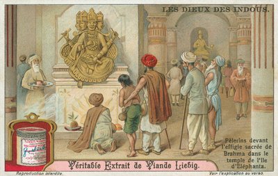 Brahma, carte de Liebig, début du 20e siècle (chromo) - European School