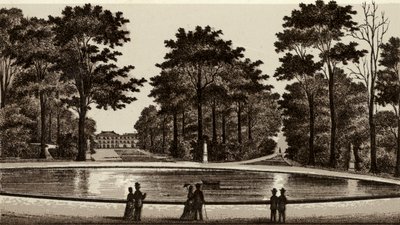 Bruxelles : Vue du parc - European School
