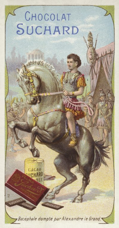 Bucéphale dompté par Alexandre le Grand - European School