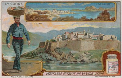 Calvi, Isula Rossa et un pêcheur - European School