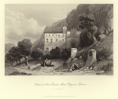 Chapelle de Santa Rosalia, Monte Pellegrino, Palerme, Sicile, Italie - European School