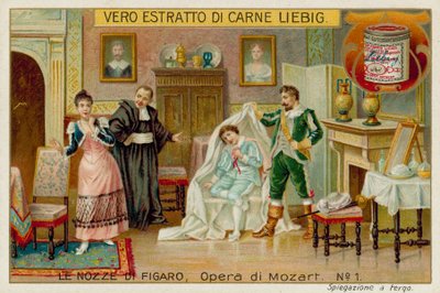 Chérubin, le comte, Suzanne et Basilio - European School