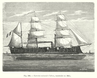 Corvette cuirassée l