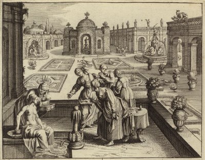 David regardant Bethsabée se baigner - European School