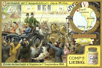 Entrée de Garibaldi à Naples, 7 septembre 1860 - European School