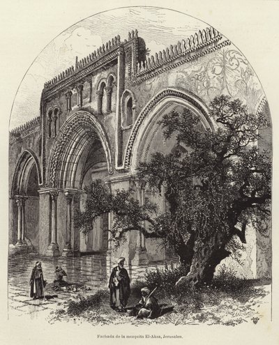 Façade de la mosquée El-Aksa, Jérusalem - European School