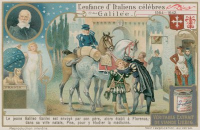 Galileo Galilei est envoyé à Pise pour étudier la médecine - European School
