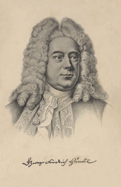 George Frideric Handel, compositeur baroque britannique d