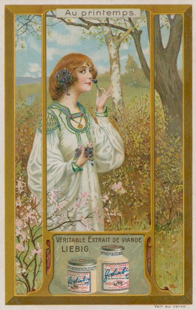 Fille avec des violettes - European School