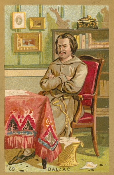 Honoré de Balzac, romancier et dramaturge français - European School