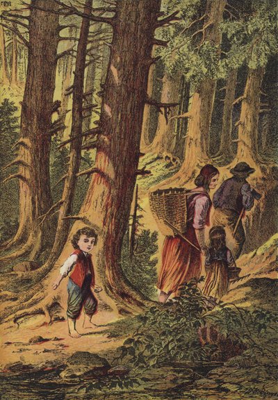 Jean et Marguerite (lithographie en couleur) - European School