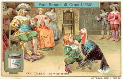 Jeffrey Hudson, nain et bouffon de la cour anglaise de Charles Ier et Henriette Marie - European School