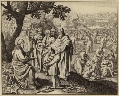 Jésus Christ nourrissant les cinq mille - European School
