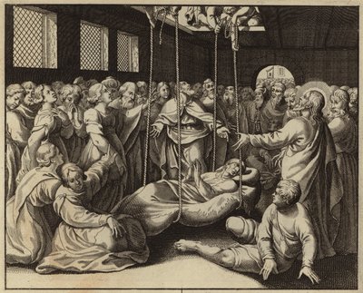 Jésus-Christ guérissant un homme paralysé - European School