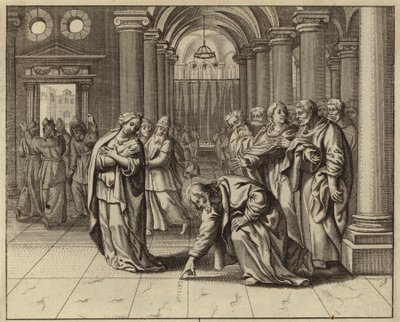 Jésus et la femme prise en flagrant délit d
