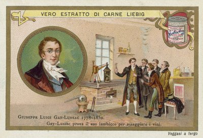 Joseph Louis Gay-Lussac, chimiste et physicien français - European School