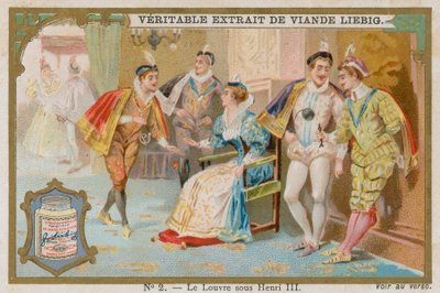 Le Louvre du roi Henri II - European School