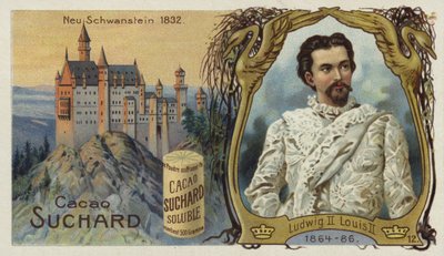 Roi Louis II de Bavière et le château de Neuschwanstein - European School